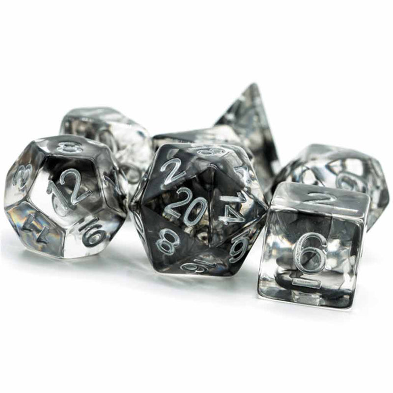 Mists of Ravenloft 7 Piece Polyhedral Dice Set + Dice Bag - Bea DnD Games