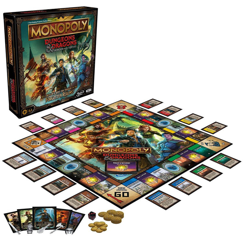 Monopoly: Dungeons and Dragons Honor Among Thieves - Bea DnD Games