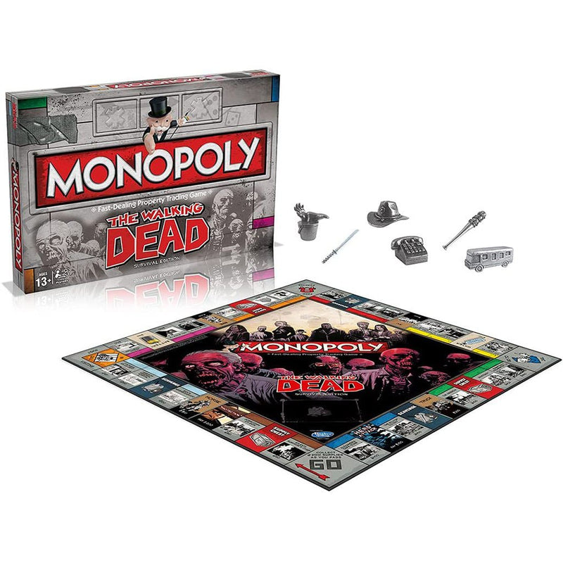 Monopoly The Walking Dead (Survival Edition) - Bea DnD Games
