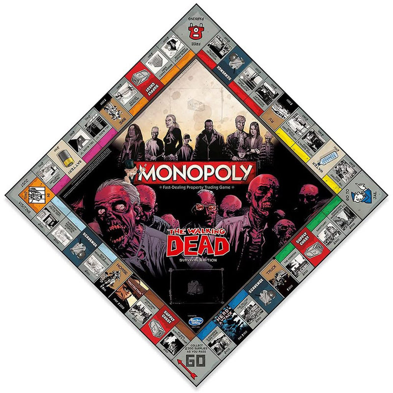 Monopoly The Walking Dead (Survival Edition) - Bea DnD Games