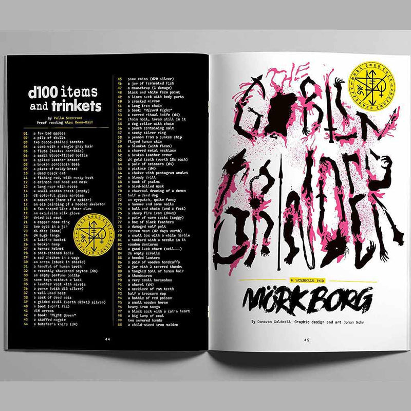 Mork Borg RPG - Cult Feretory - Bea DnD Games