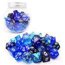 Mrs Noggs "Ocean Blue' Jar O Dice - Bea DnD Games