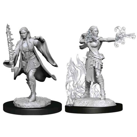 Multiclass Warlock + Sorcerer (Female) Nolzur's Marvelous Unpainted Miniatures - Bea DnD Games