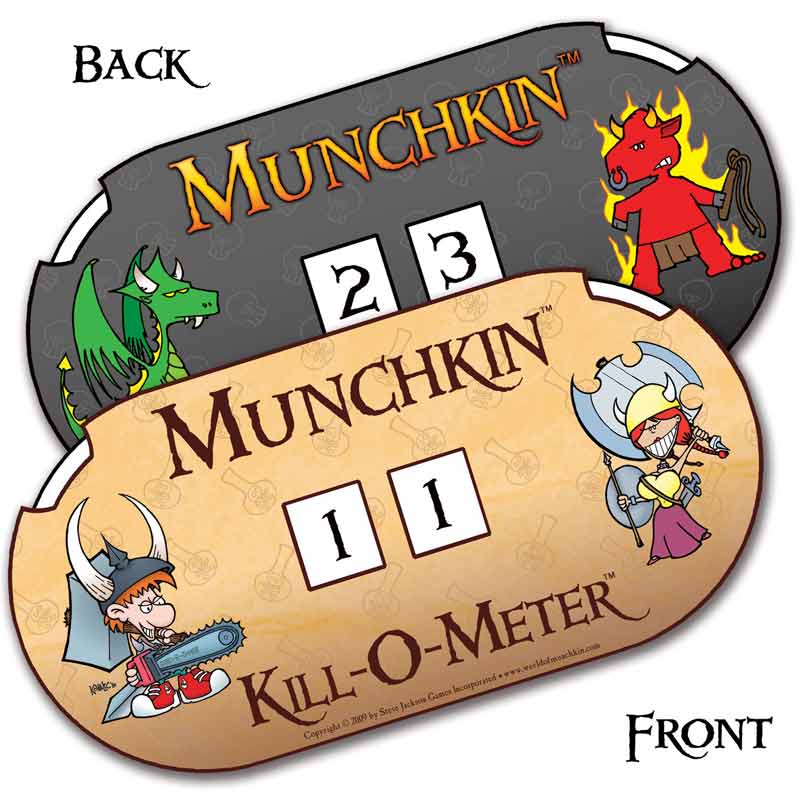 Munchkin Kill O Meter - Card Game by Steve Jackson Games - Bea DnD Games