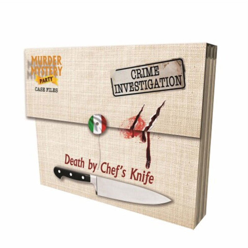Murder Mystery Party Case Files – Death by Chef's Knife - Bea DnD Games