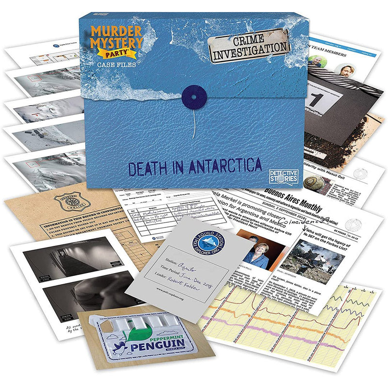 Murder Mystery Party Case Files – Death in Antarctica - Bea DnD Games