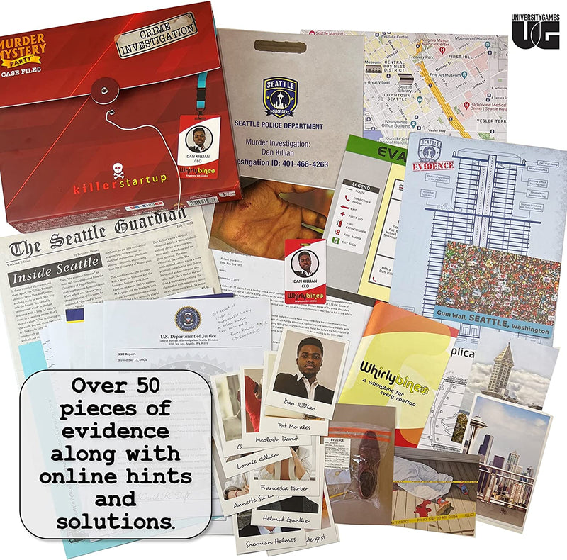 Murder Mystery Party Case Files – Killer Startup - Bea DnD Games