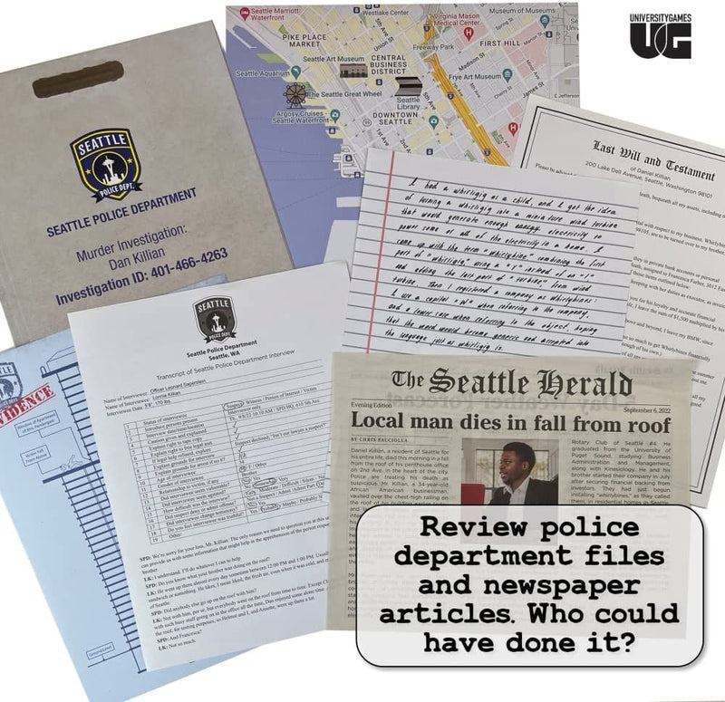 Murder Mystery Party Case Files – Killer Startup - Bea DnD Games