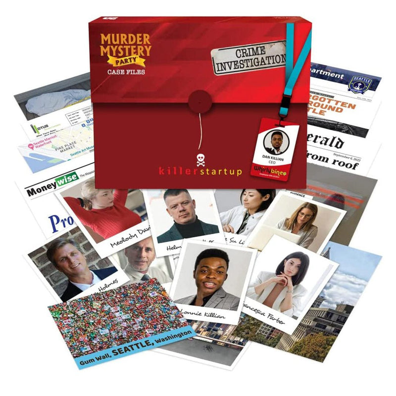 Murder Mystery Party Case Files – Killer Startup - Bea DnD Games