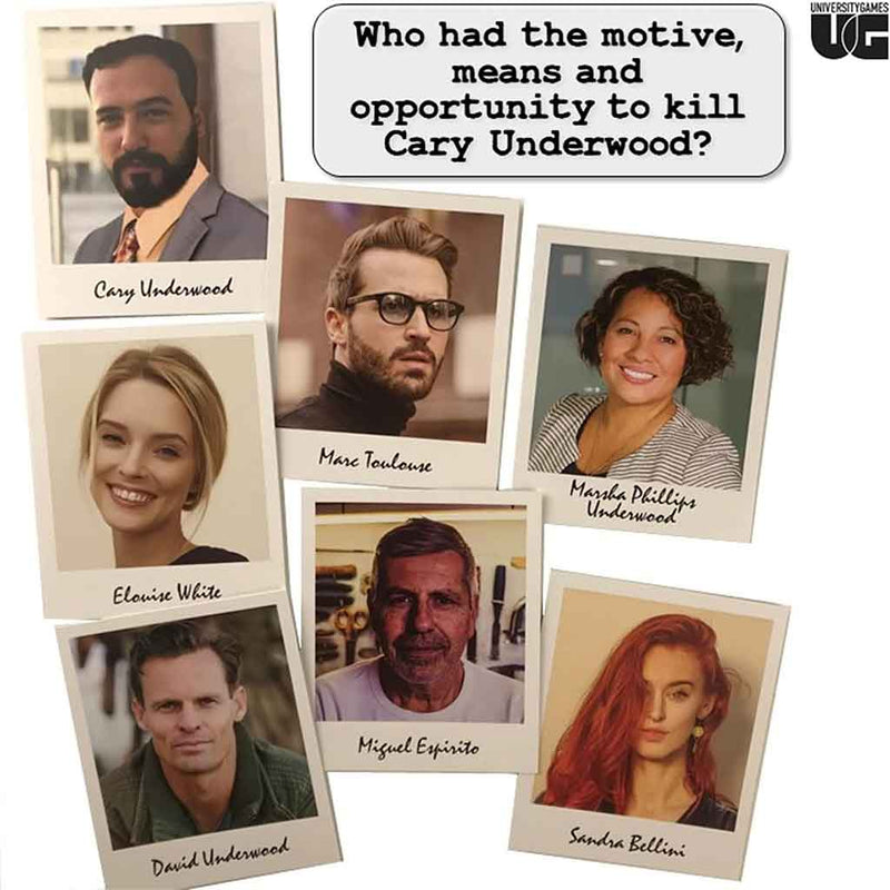 Murder Mystery Party Case Files – Underwood Cellar - Bea DnD Games