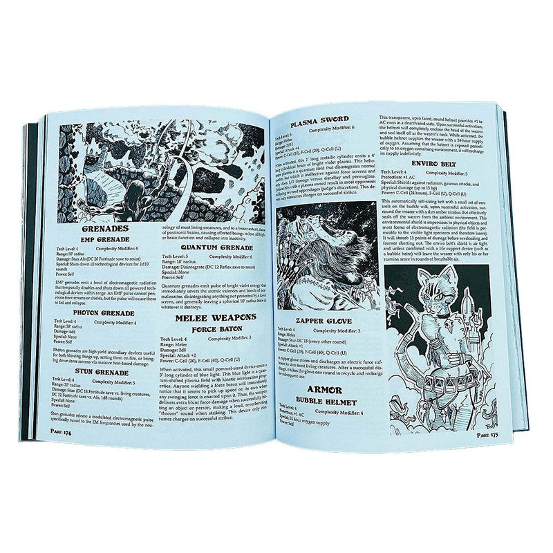 Mutant Crawl Classics RPG - Core Rulebook - Bea DnD Games