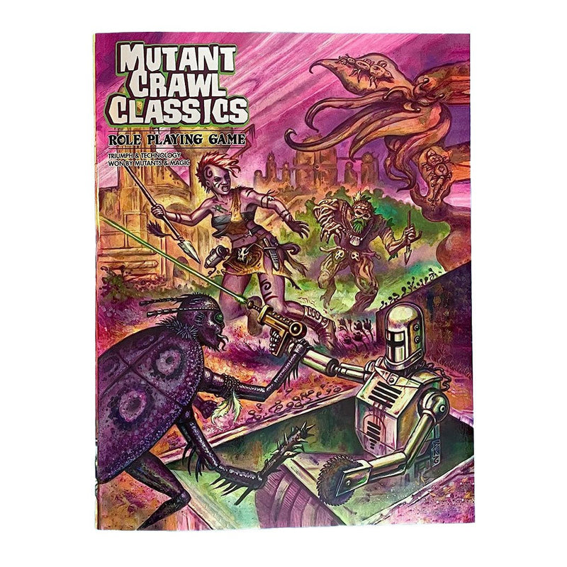 Mutant Crawl Classics RPG - Core Rulebook - Bea DnD Games