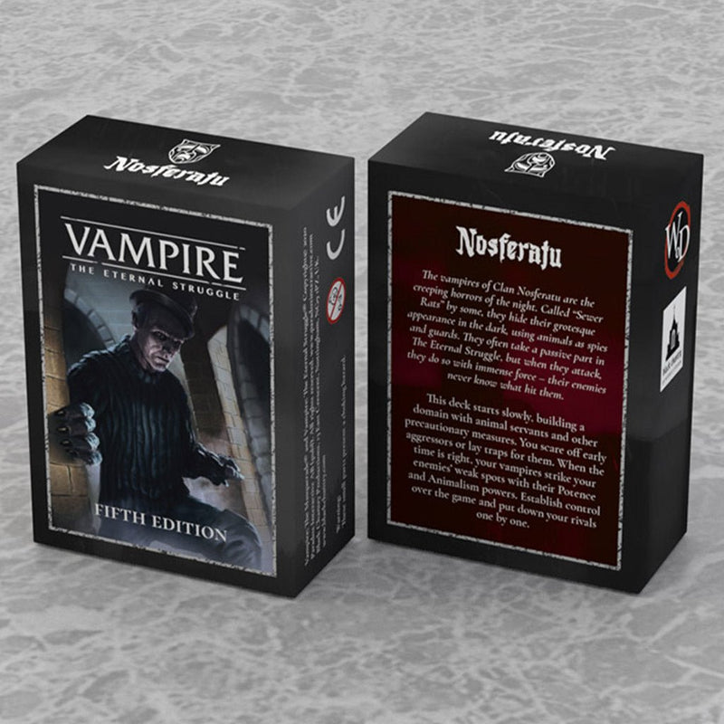 Nosferatu - Vampire: The Eternal Struggle Fifth Edition Preconstructed Deck - Bea DnD Games