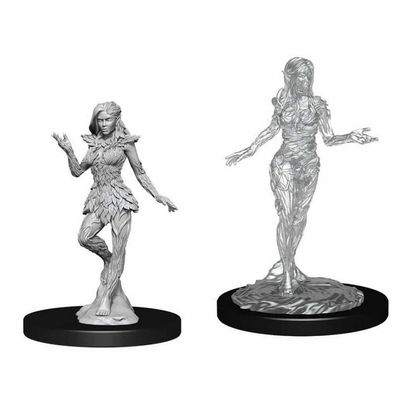 Nymph & Dryad Deepcuts Unpainted Miniatures - Bea DnD Games