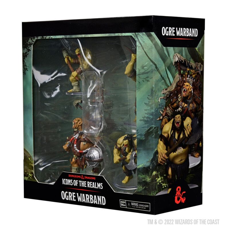 Ogre Warband - D&D Icons of the Realms Miniatures - Bea DnD Games