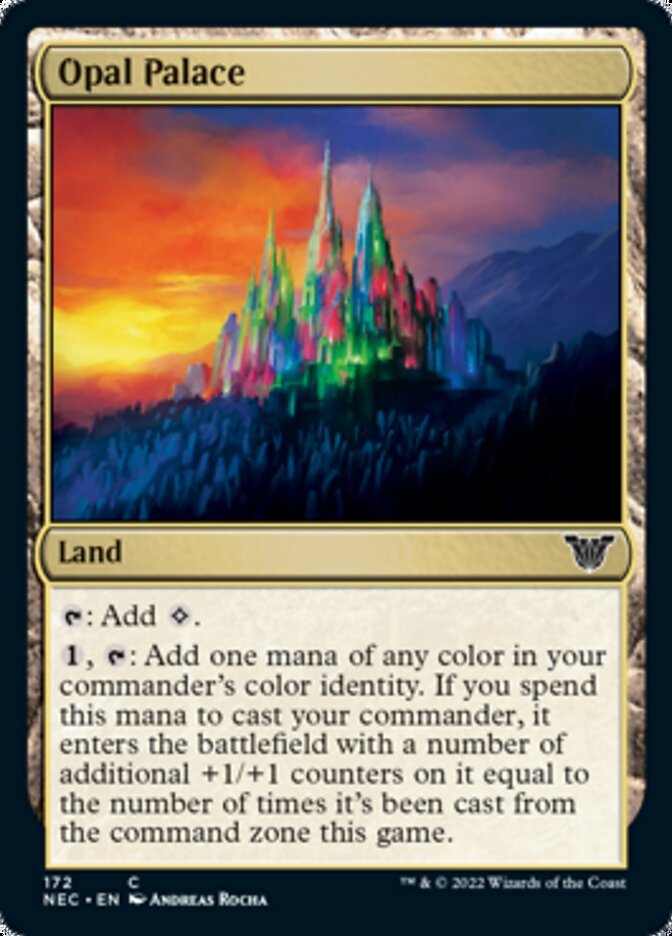 Opal Palace [Kamigawa: Neon Dynasty Commander] - Bea DnD Games