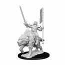 Orc on Dire Wolf Deepcuts Unpainted Miniatures - Bea DnD Games