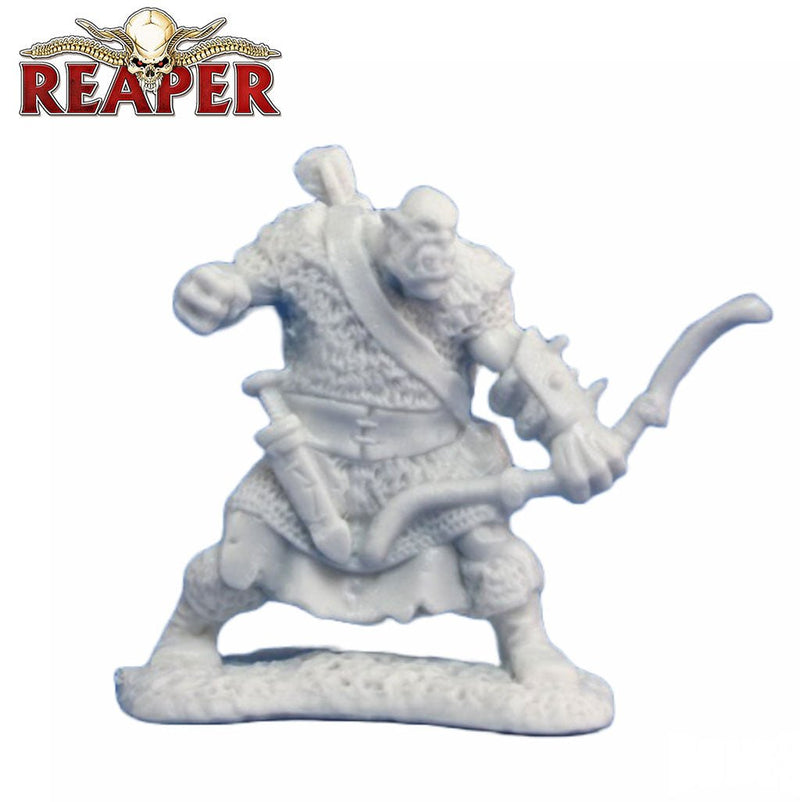 Orc Sniper (Archer) - Dark Heaven Bones Unpainted Miniatures by Reaper Miniatures - Bea DnD Games