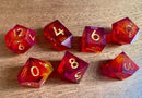 Pachuca - New Zealand Made Handcrafted Dice Set by Tui Dice - Bea DnD Games