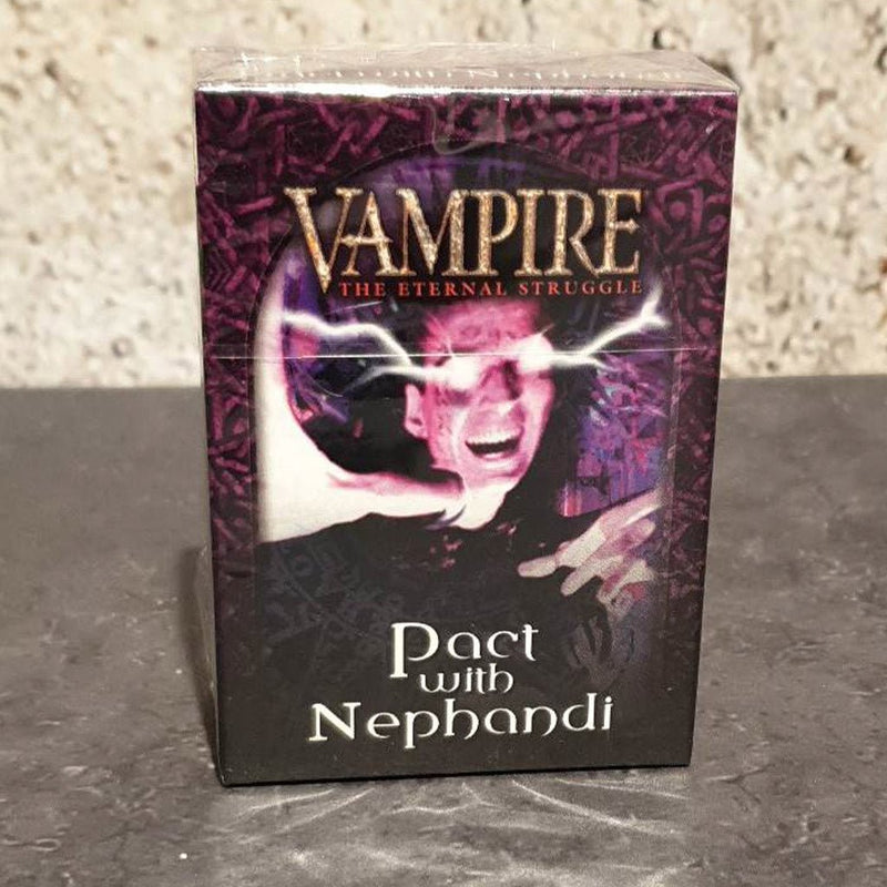 Pact with Nephandi Tremere Antitribu Sabbat Starter Deck - Vampire: The Eternal Struggle Fifth Edition - Bea DnD Games