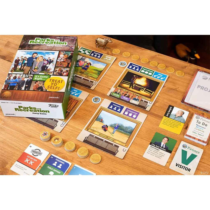 Parks and Recreation - Party Game - Bea DnD Games