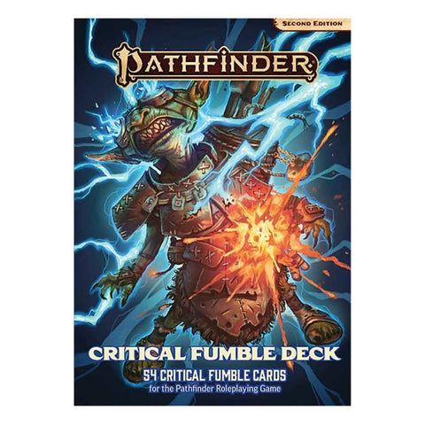 Pathfinder Second Edition Critical Fumble Deck - Bea DnD Games