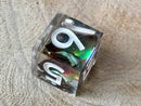 Paua - New Zealand Made Handcrafted Dice Set by Tui Dice - Bea DnD Games