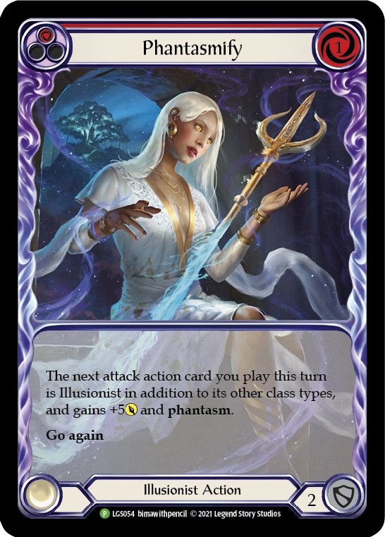 Phantasmify (Red) [LGS054] (Promo) Rainbow Foil - Bea DnD Games