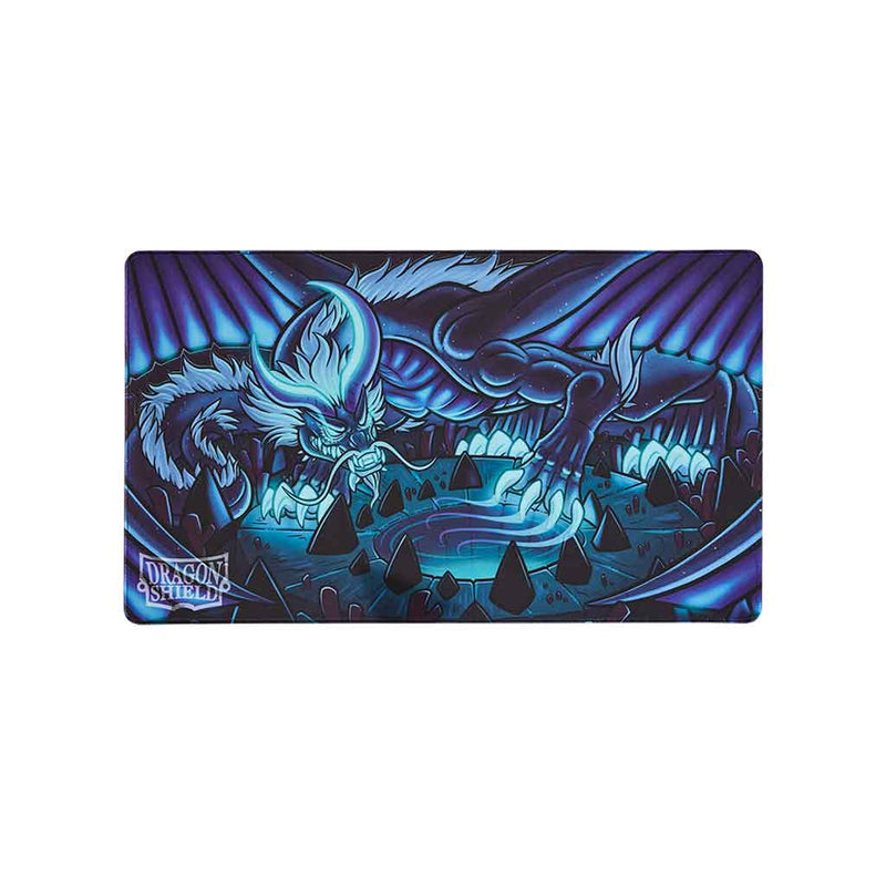 Playmat - Dragon Shield - Case and Coin - Night Blue Delphion - Bea DnD Games