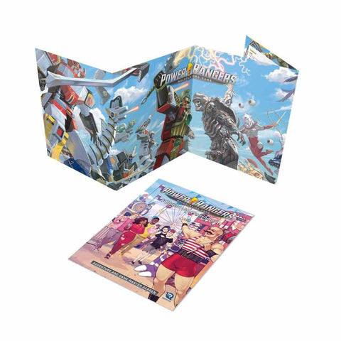 Power Rangers RPG - A Glutton for Punishment Adventure Book and GM Screen - Bea DnD Games