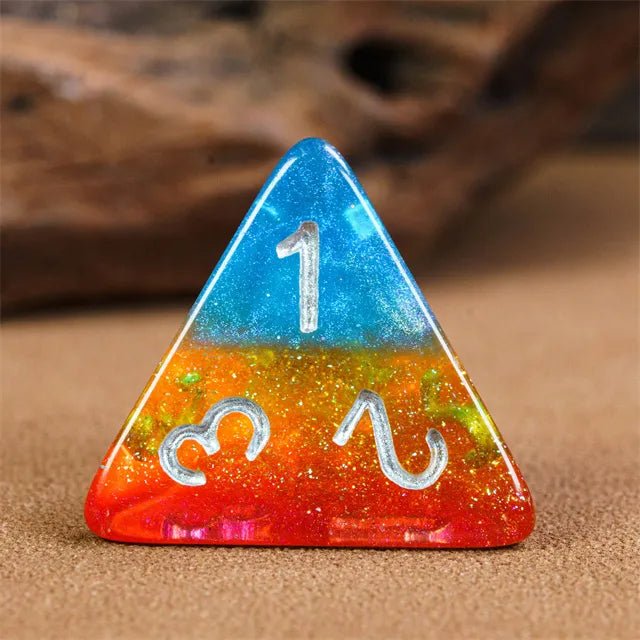 Primary Dice - Pride Dice Set & Dice Bag - Support RAINBOW YOUTH with your purchase - Bea DnD Games