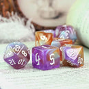 Prismatic Fusion - 7 Piece Polyhedral Dice Set + Dice Bag - Bea DnD Games