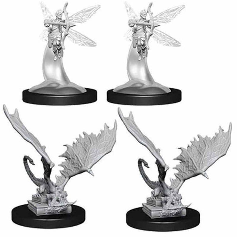 Pseudodragon & Sprite Nolzur's Marvelous Unpainted Miniatures - Bea DnD Games