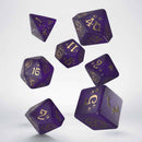 Purrito the Cat 7pc Polyhedral Dice Set by Q Workshop - Bea DnD Games