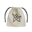 Q Workshop Call of Cthulhu Dice Bag (Beige & Black) - Bea DnD Games