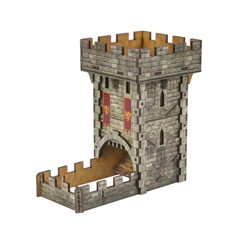Q Workshop Medieval Dice Tower (Precoloured) - Bea DnD Games