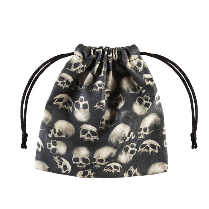 Q Workshop Skull Fullprint Dice Bag - Bea DnD Games