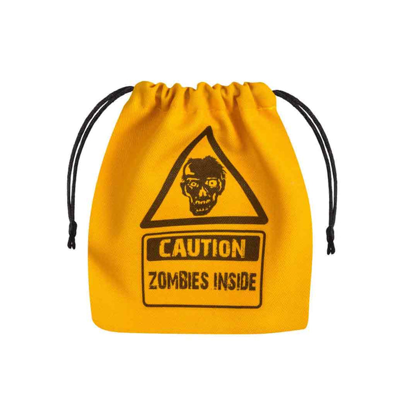 Q Workshop Zombie Dice Bag Yellow - Bea DnD Games