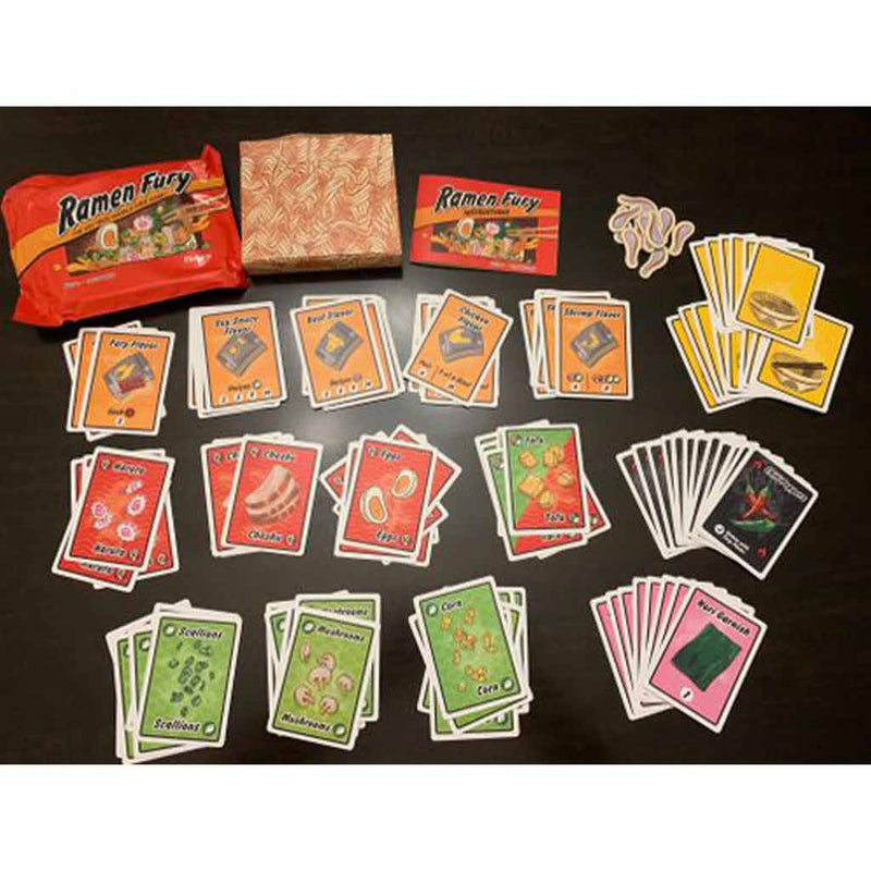 Ramen Fury - The Use Your Noodle Card Game - Bea DnD Games
