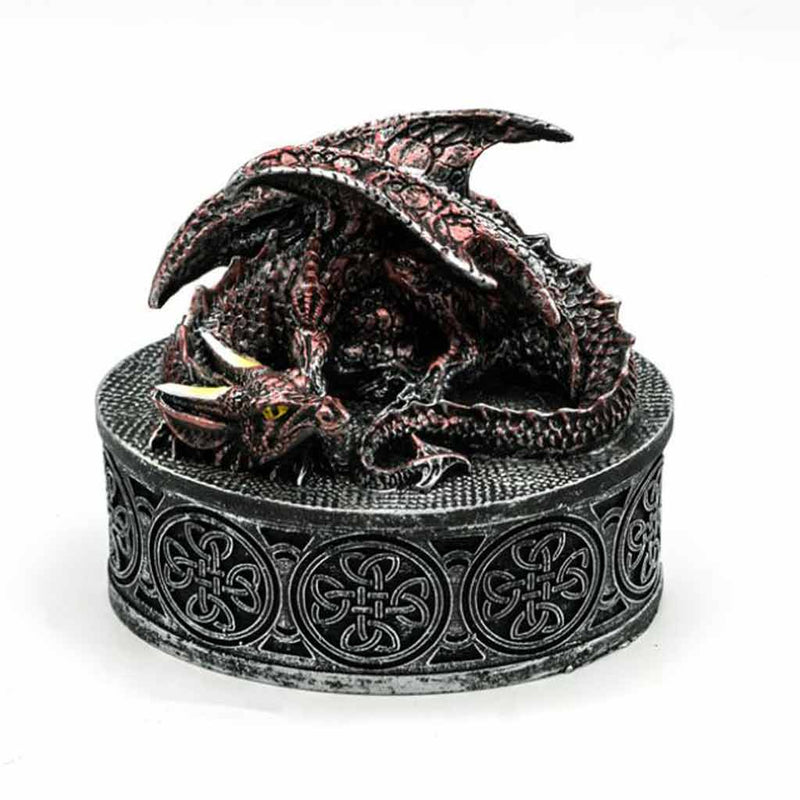 Red Dragon Dice Box - Bea DnD Games