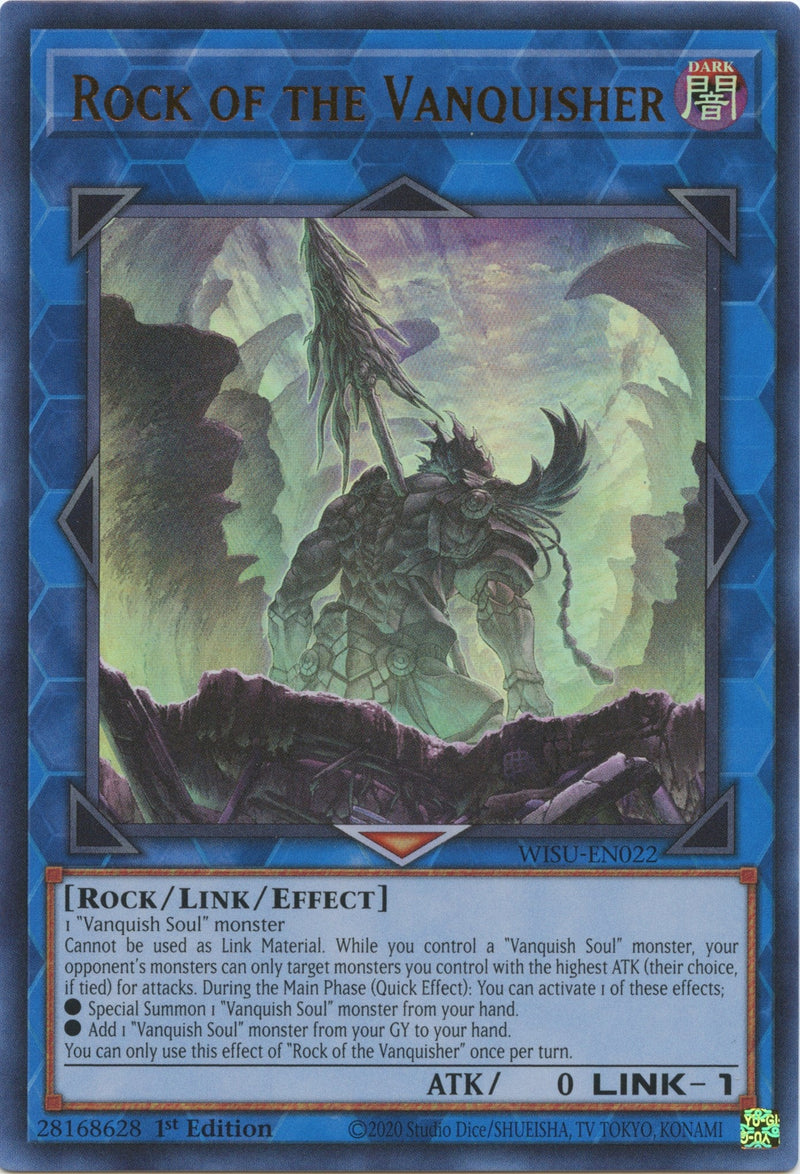 Rock of the Vanquisher [WISU-EN022] Ultra Rare - Bea DnD Games