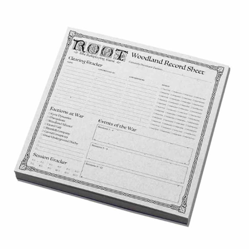 Root - The Roleplaying Game - GM Screen & Campaign Notepads - Bea DnD Games