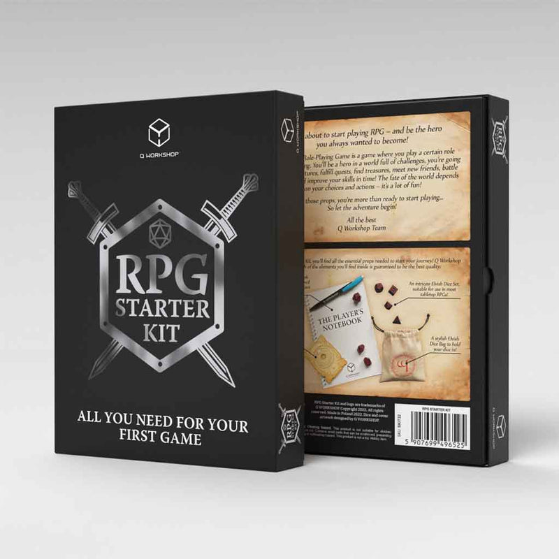 RPG Starter Set by Q-Workshop - Everything You Need For Your First Game - Bea DnD Games