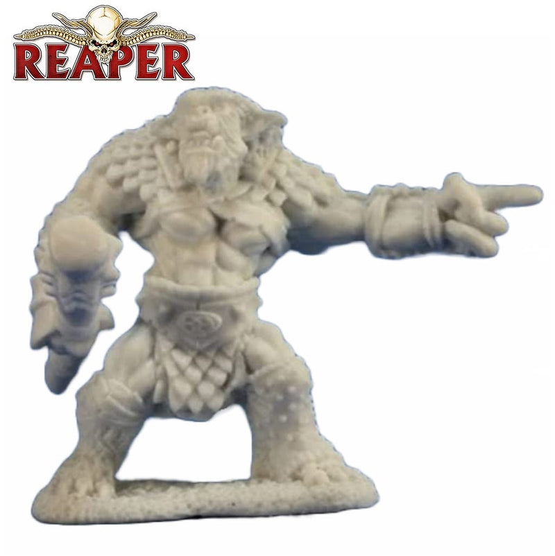 Rugg, Bugbear Leader - Dark Heaven Bones Unpainted Miniatures by Reaper Miniatures - Bea DnD Games