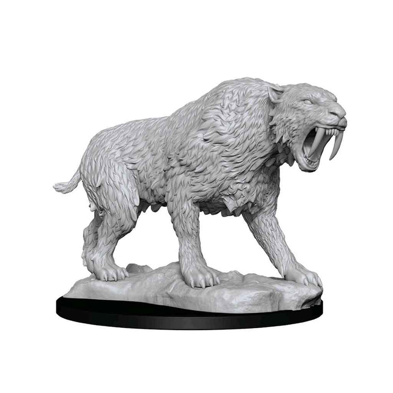 Saber-Toothed Tiger Deepcuts Unpainted Miniatures - Bea DnD Games