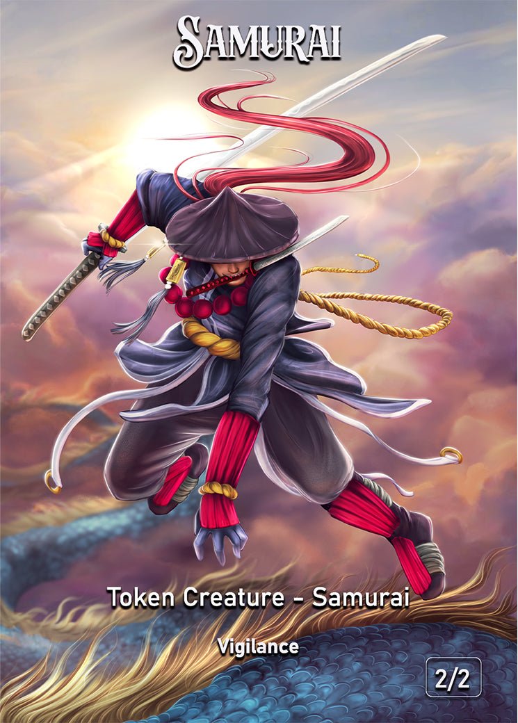 Samurai Token [Bea DnD Games Tokens] - Bea DnD Games