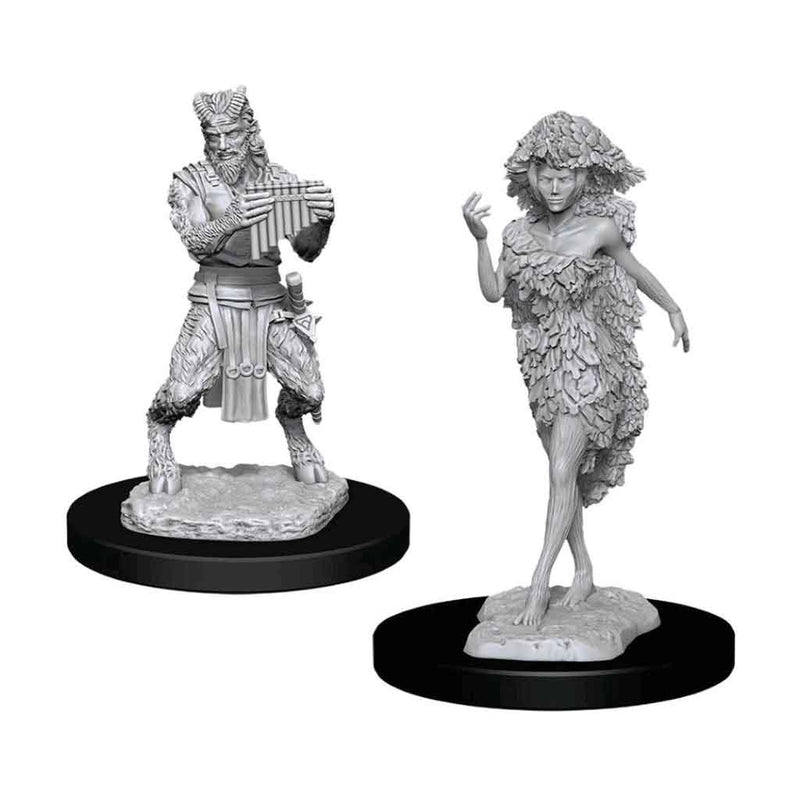 Satyr & Dryad Nolzurs Marvelous Unpainted Miniatures - Bea DnD Games