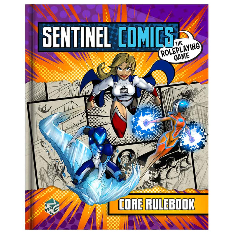 Sentinel Comics: The Roleplaying Game - Core Rulebook - Bea DnD Games