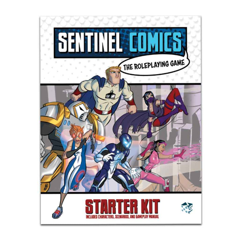 Sentinel Comics: The Roleplaying Game - Starter Kit - Bea DnD Games