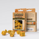 Serpents Skull 7pc polyhedral dice set by Q Workshop - Bea DnD Games